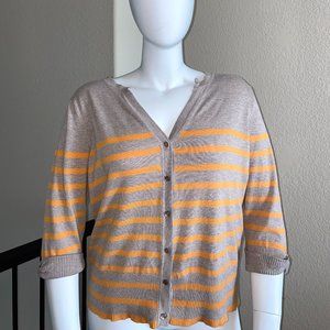 Striped cardigan